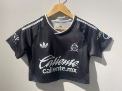 26-27 Club América Away Black Women's Cheerleader Thailand Version - 6400