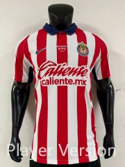 Player Version 2026-2027 Deportivo Guadalajara Home Red&White Thailand Soccer Jersey AAA-0871