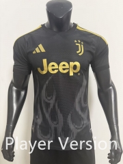 Player Version 2026-2027 Juventus 2nd Away Black Thailand Soccer Jersey AAA-SJ