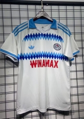 (S-4XL) 26-27 RC Strasbourg Away White Thailand Soccer Jersey AAA-6032