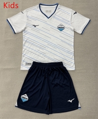 26-27 Lazio Away White Kids/Youth Soccer Uniform-AY