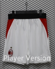 Player version 26-27 AC Milan Home White Thailand Soccer Shorts-888