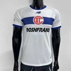 (S-4XL) 26-27 Toluca Away White Thailand Soccer Jersey AAA-4523