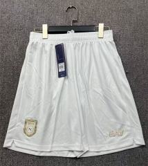 26-27 Napoli Home White Thailand Soccer Shorts
