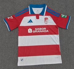 (S-4XL) 2026-2027 Granada CF Home Red&White Thailand Soccer Jersey AAA-8025