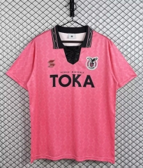 Retro Version 93-94 Palermo F.C Home Pink Thailand Soccer Jersey AAA-3257