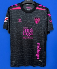 26-27 Málaga CF Away Black Thailand Soccer-6486