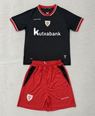 26-27 Athletic Bilbao Away Black Soccer Unifrom-AY