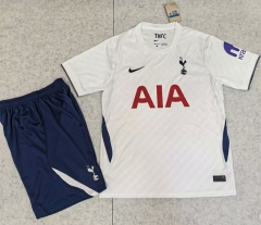 26-27 Tottenham Hotspur Home White Kids/Youth Soccer Uniform-718