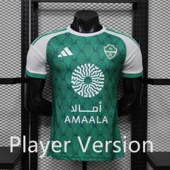 (S-3XL) Player Version 26-27 Al-Ahli Saudi Home Green Thailand Soccer Jersey AAA-888