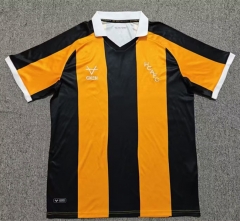 (S-4XL) 26-27 Hull City Home Orange&Black Thailand Soccer Jersey AAA-8025
