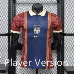 Player Version 26-27 Barcelona Special Edition Blue/Orange Thailand Soccer Jersey AAA-888