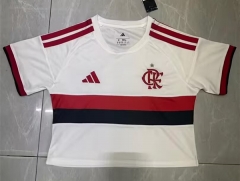 26-27 Flamengo Away White Women's Cheerleader Thailand Version - 6400
