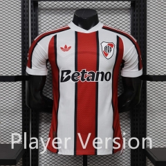 Player Version 2026-2027 River Plate Away White Red Thailand Soccer Jersey AAA-888