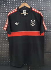26-27 FlamengoCasual Black Thailand Soccer Jersey AAA-3079