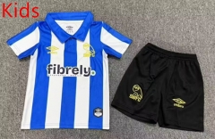 26-27 Sheffield Wednesday Home Blue&White Kids/Youth Soccer Uniform-7809