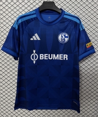 (S-4XL) 2026-2027 Schalke 04 Home Royal Blue Thailand Soccer Jersey AAA-2044