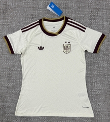 26-27 Spain 2-Star Away White Thailand Women Soccer Jersey AAA-4506