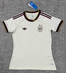 26-27 Spain 2-Star Away White Thailand Women Soccer Jersey AAA-4506