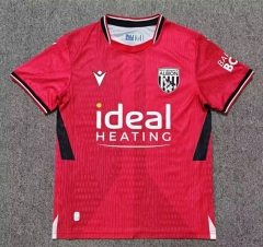 (S-4XL) 26-27 West Bromwich Albion Away Red Thailand Soccer Jersey AAA-8025