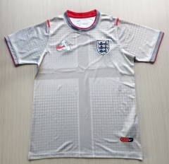 (S-4XL) 26-27 England Grey Thailand Training Soccer Jersey AAA-9755
