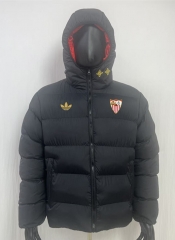 26-27 Sevilla Black Cotton Coat With Hat-8268