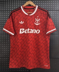 26-27 Flamengo 2nd Away Red Thailand Soccer Jersey AAA-3079