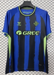 (S-4XL)26-27 Real Betis Second Away Blue&Black Thailand Soccer Jersey AAA-2044