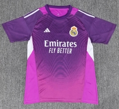 25-26 Real Madrid Goalkeeper Purple Thailand Soccer Jersey AAA-4937