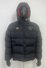 2026-2027 Boca Juniors Black Cotton Coat With Hat-8268