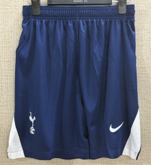 26-27 Tottenham Hotspur Home Royal Blue Thailand Soccer Shorts-5929