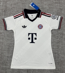 26-27 Bayern München Away White Women Thailand Soccer Jersey AAA-4506