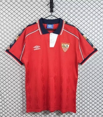Retro Version 98-01 Sevilla Away Red Thailand Soccer Jersey AAA-3257