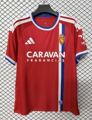 (S-4XL) 2026-2027 Real Zaragoza Away Red Thailand Soccer Jersey AAA-2044