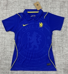 26-27 Chelsea Home Blue Thailand Women Soccer Jersey AAA-4506