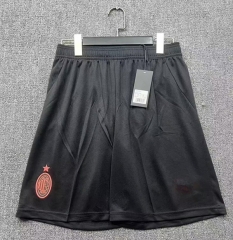 26-27 AC Milan 2nd Away Black Thailand Soccer Shorts