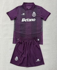 26-27 Porto Away Purple Soccer Uniform-AY
