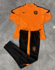 2026-2027 Netherlands Orange Thailand Soccer Tracksuit-411