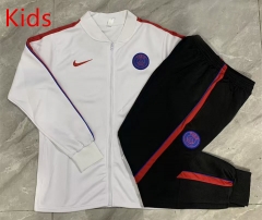 2026-2027 Paris SG White Kids/Youth Soccer Jacket Uniform-815