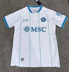 (S-4XL) 26-27 Napoli Away White Thailand Soccer Jersey AAA