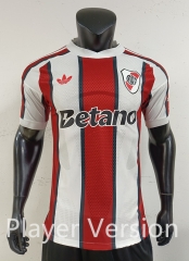 Player Version 2026-2027 River Plate Away White Red Thailand Soccer Jersey AAA-0871