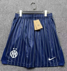26-27 Inter Milan Away Royal Blue Thailand Soccer Shorts