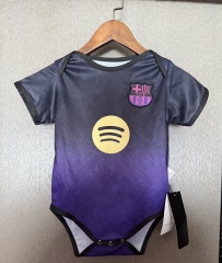26-27 Barcelona Purple Baby Soccer Uniform-7411