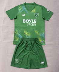 26-27 West Ham United Goalkeeper Green Soccer Unifrom-AY