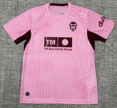 (S-4XL) 2026-2027 Valencia 2nd Away Pink Thailand Soccer Jersey AAA-4506
