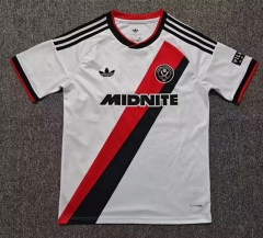 (S-4XL) 26-27 Sheffield United Away White Thailand Soccer Jersey AAA-8025