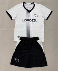 26-27 Derby County Home White Soccer Uniform-AY