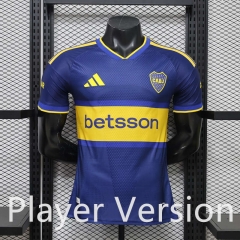 Player Version26-27 Boca Juniors Home Blue Thailand Soccer Jersey AAA-888
