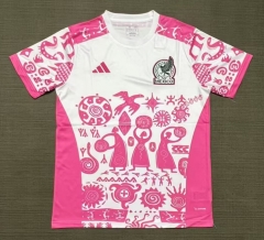 26-27 Mexico Special Edition Pink Thailand Soccer Jersey AAA-9755