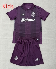 26-27 Porto Away Purple Kids/Youth Soccer Uniform-AY